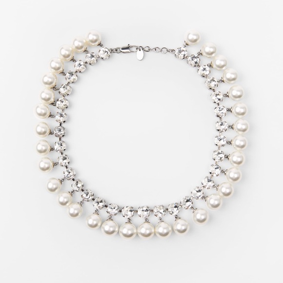 ZARA PEARL JEWEL NECKLACE - Picture 2 of 4